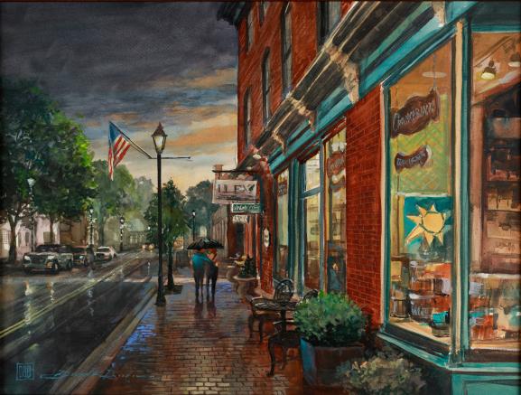 Rained in Easton