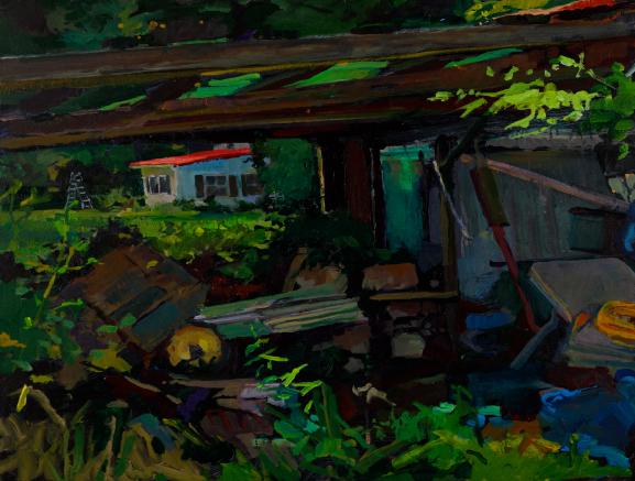Abandoned Produce Stand