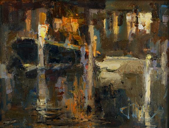 Night by the Boats