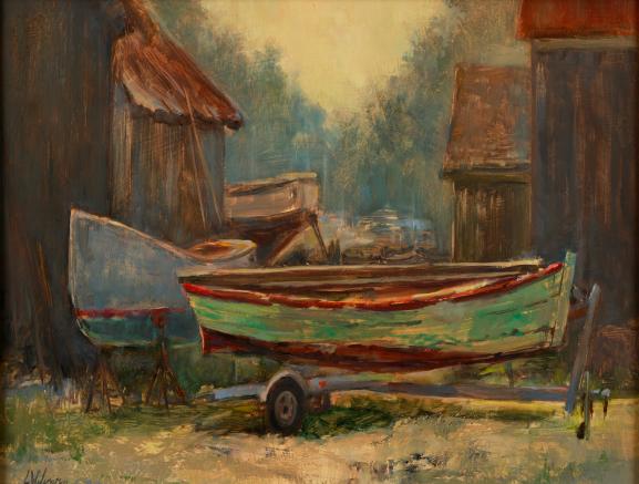 St. Michaels Morning at the Boatyard